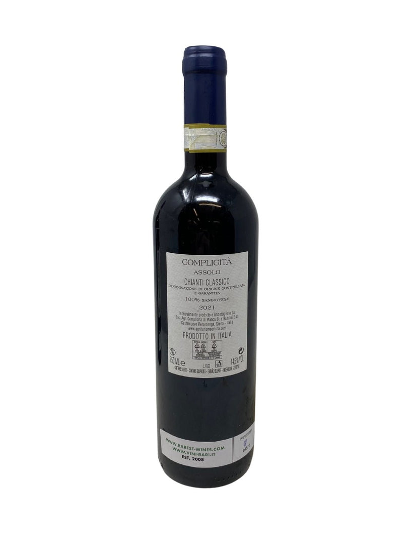 Chianti Classico "Solo" - 2021 - Complicity - Rarest Wines