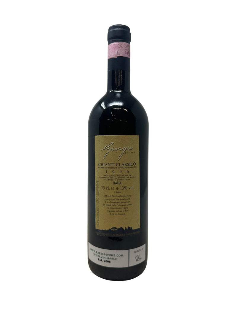 Chianti Classico "Giorgio Primo" - 1996 - La Massa - Rarest Wines
