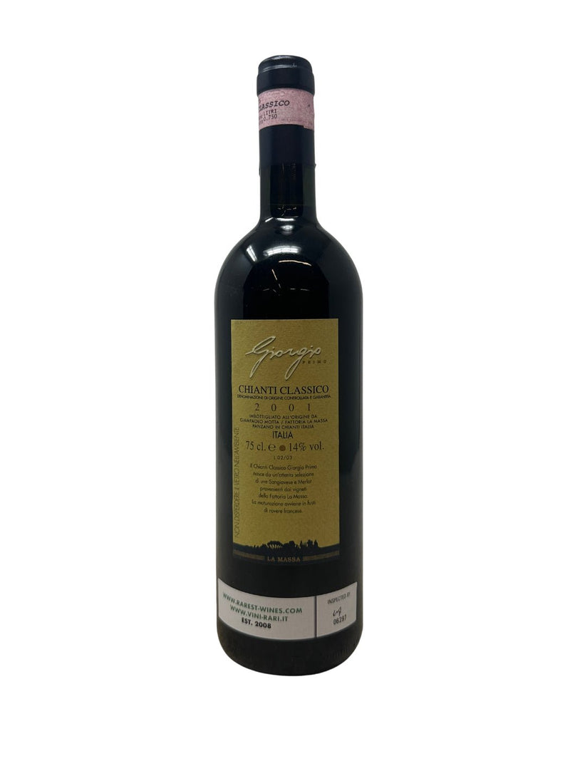 Chianti Classico "Giorgio Primo" - 2001 - La Massa - Rarest Wines