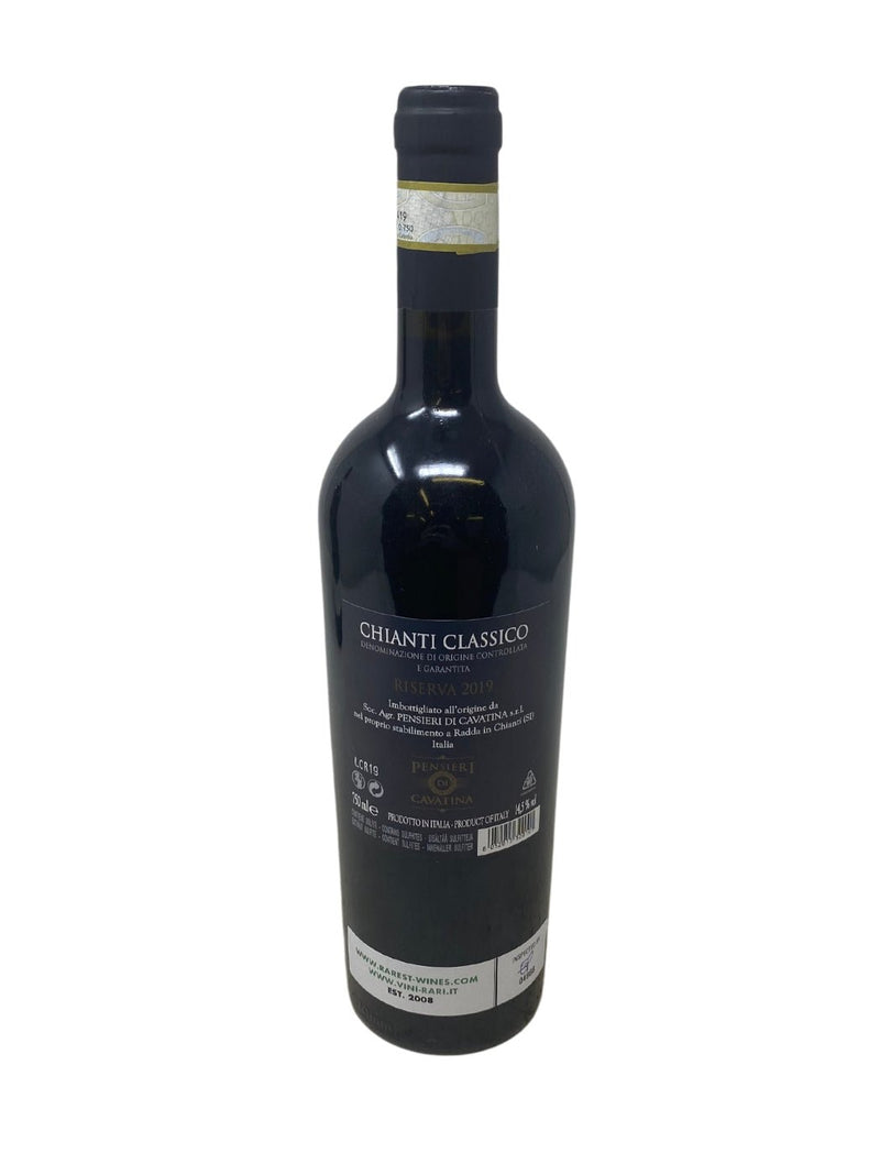 Chianti Classico Riserva - 2019 - Pensieri Cavatina - Rarest Wines