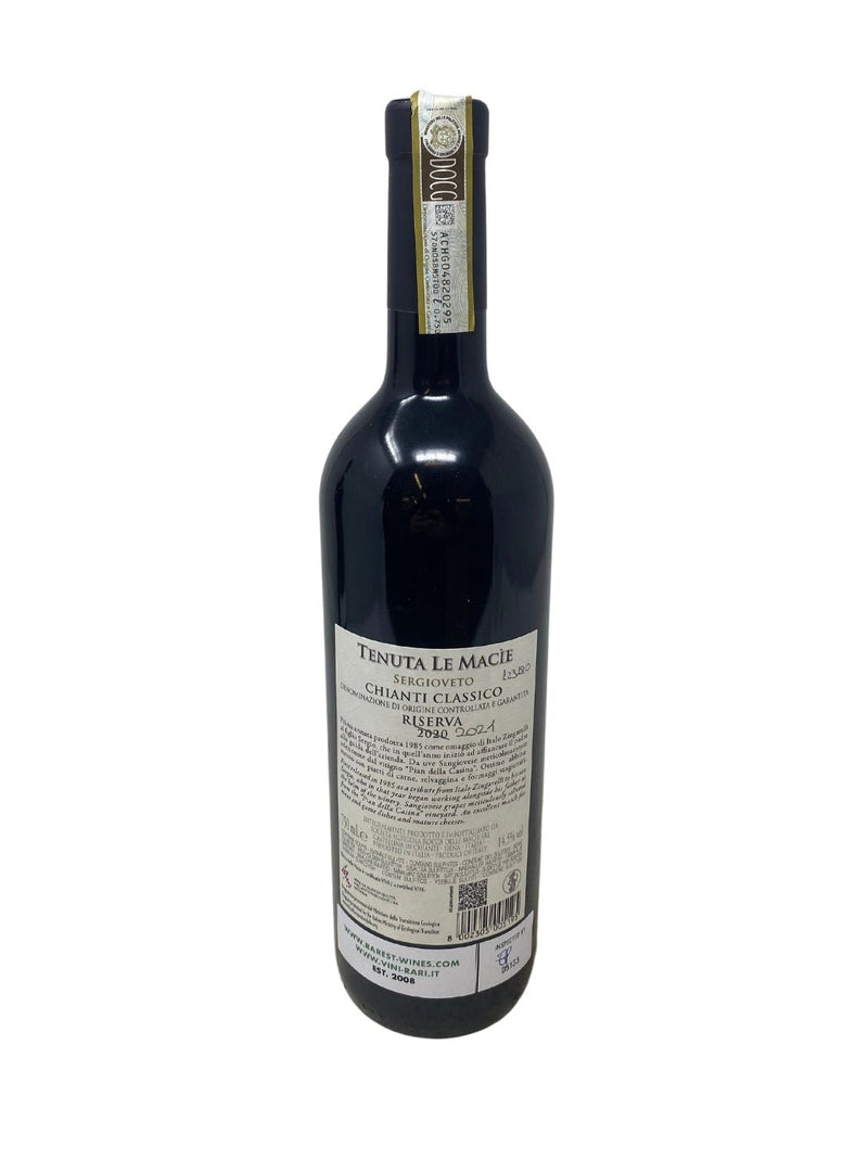 Chianti Classico Riserva "Tenuta Le Macìe Sergioveto" - 2021 - Famiglia Zingarelli - Rarest Wines