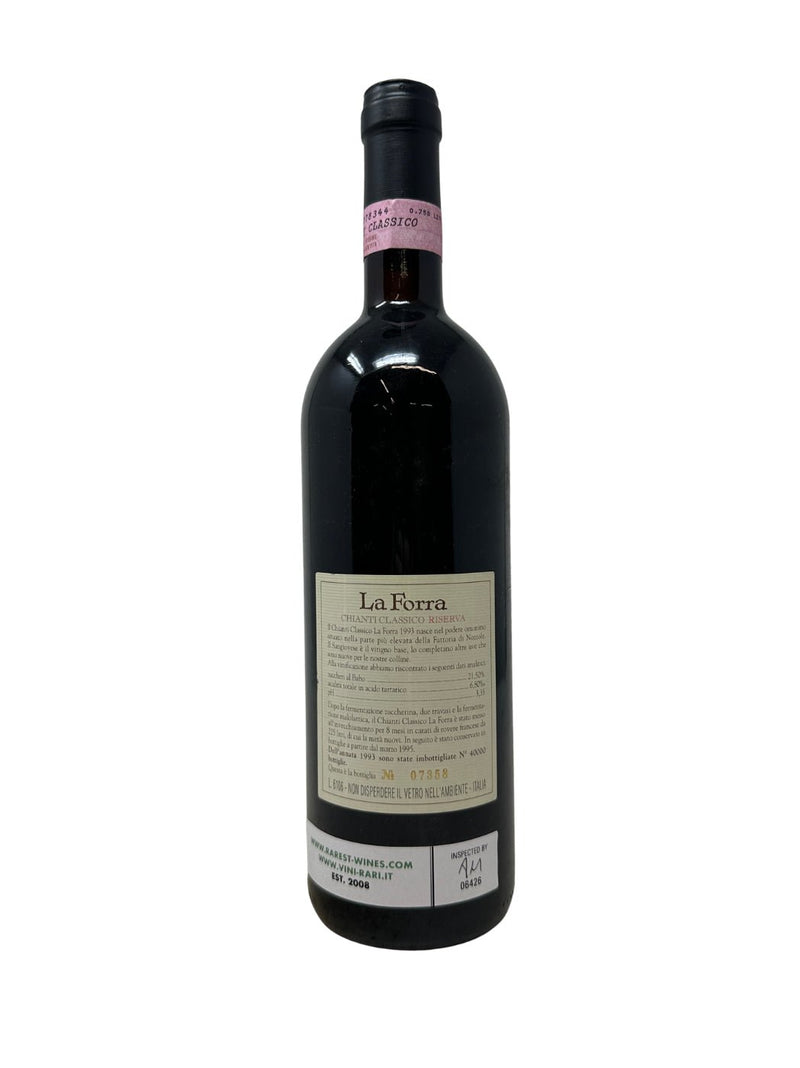 Chianti "Riserva La Forra" - 1993 - Fattoria di Nozzole - Rarest Wines