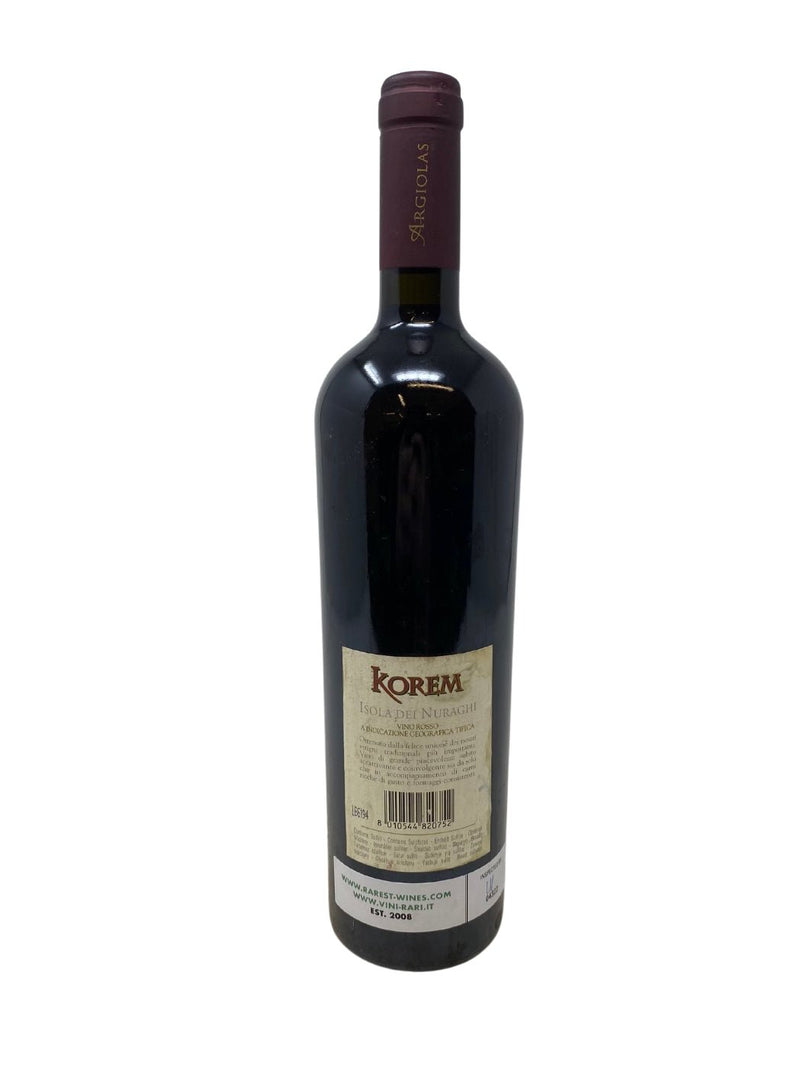 Isola dei Nuraghi "Korem" - 2004 - Argiolas - Rarest Wines