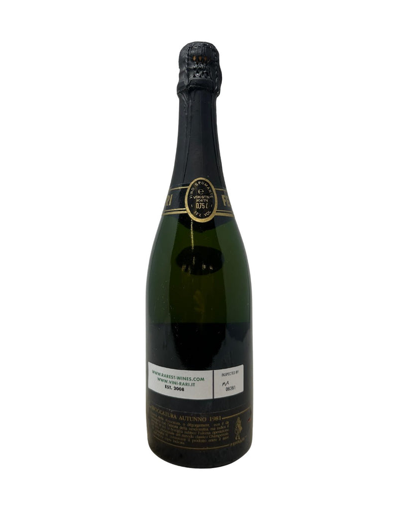 Metodo Champenois Brut - 1981 - Ferrari - Rarest Wines