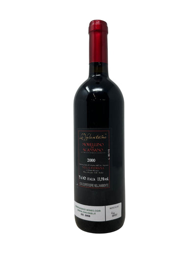 Morellino di Scansano "Riserva Le Valentane" - 2000 - Villa Patrizia - Rarest Wines