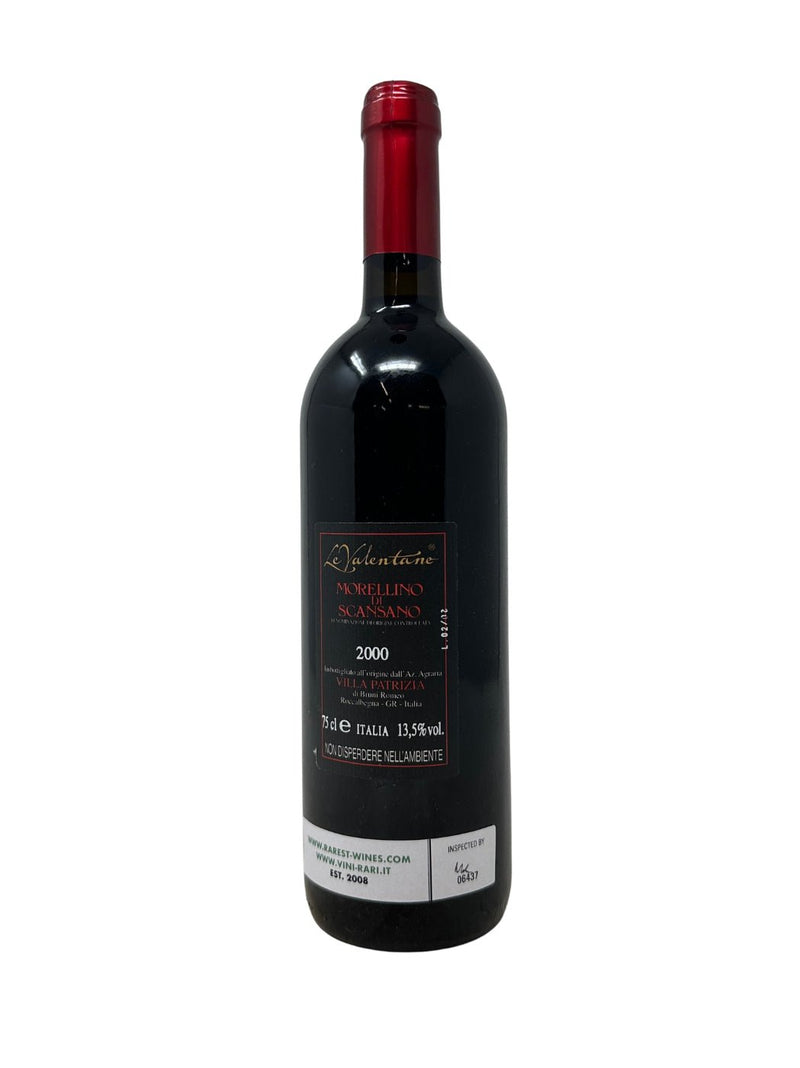Morellino di Scansano "Riserva Le Valentane" - 2000 - Villa Patrizia - Rarest Wines