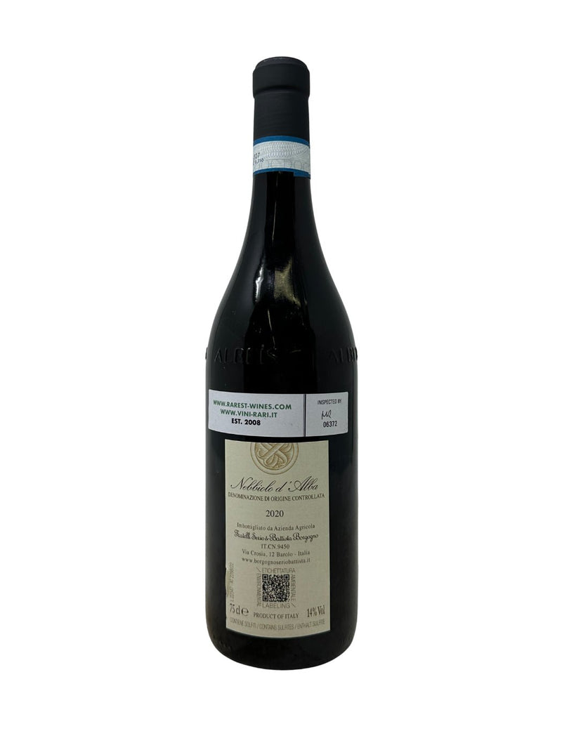 Nebbiolo d’Alba - 2020 - Fratelli Serio e Battista Borgogno - Rarest Wines