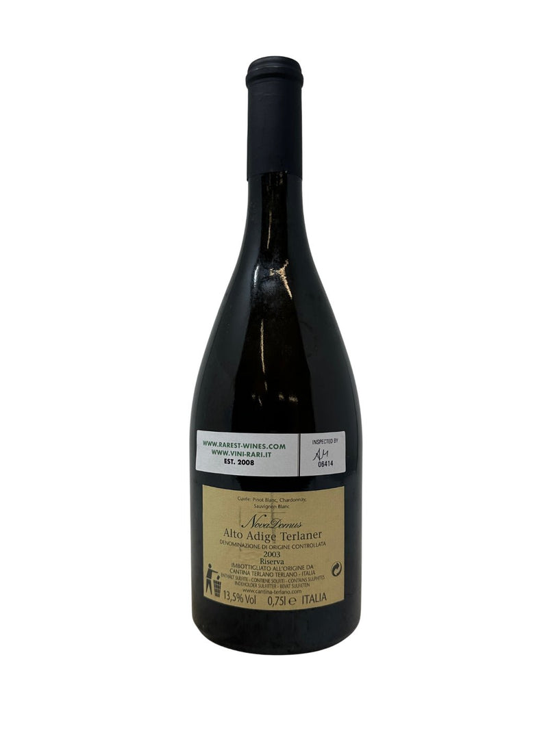 Nova Domus "Riserva" - 2003 - Cantina Terlano - Rarest Wines
