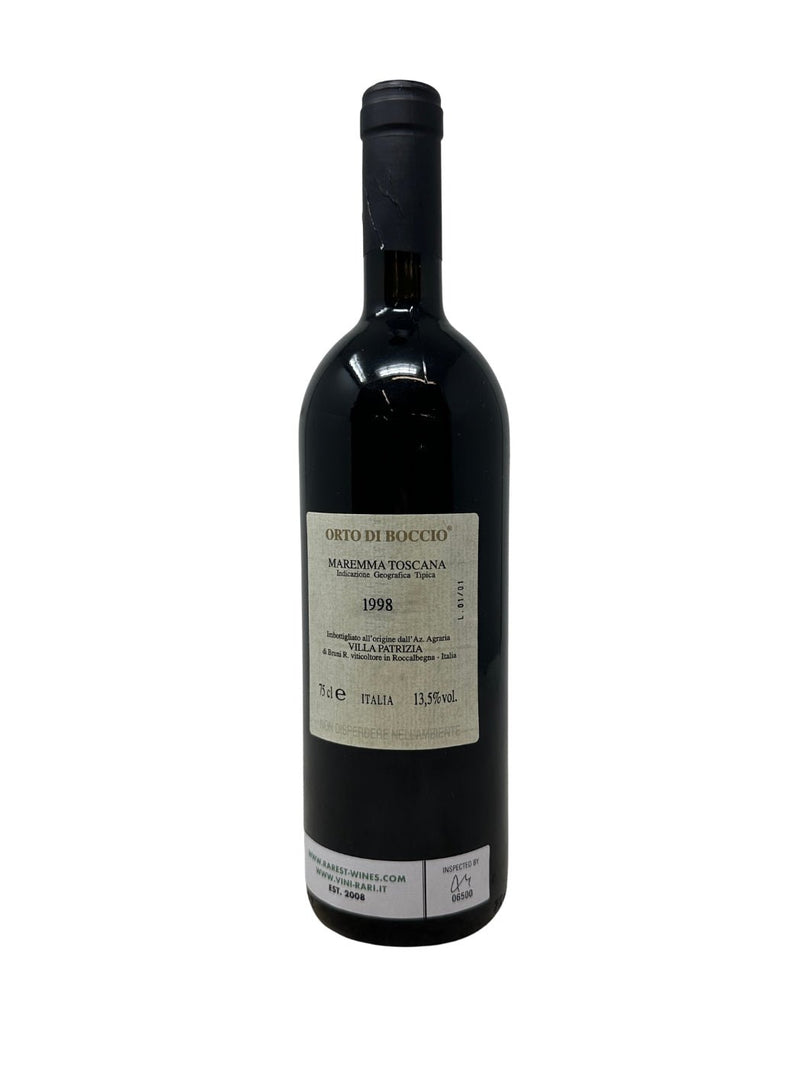 Orto di Boccio - 1998 - Villa Patrizia - Rarest Wines