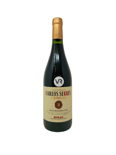 Rioja Gran Reserva "5 Barricas" - 2012 - Carlos Serres - Rarest Wines