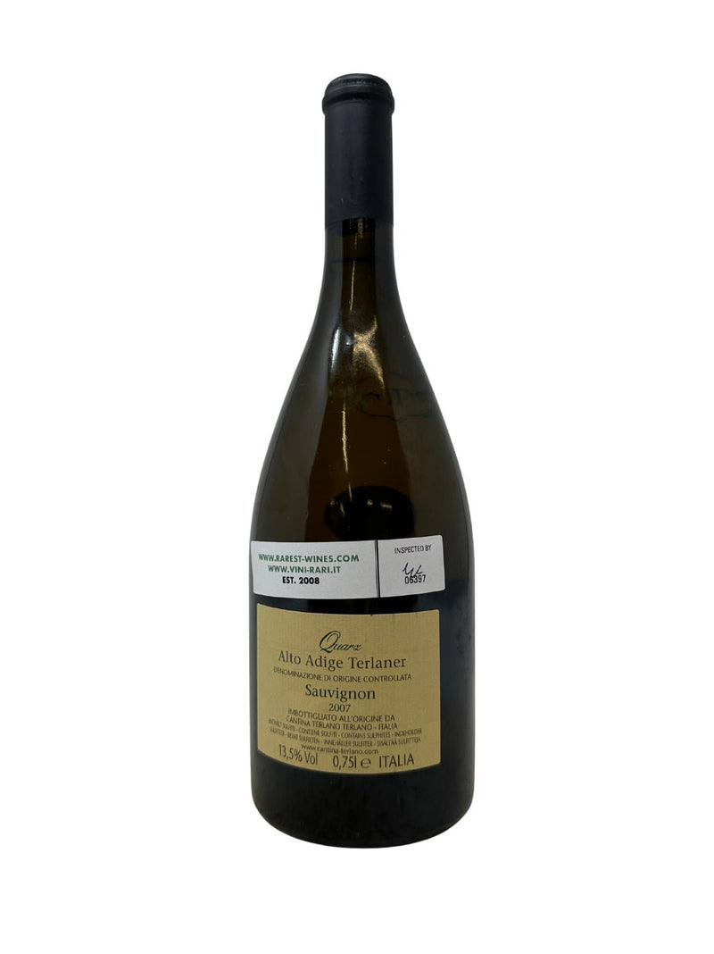 Sauvignon “Quartz” - 2007 - Cantina Terlano - Rarest Wines