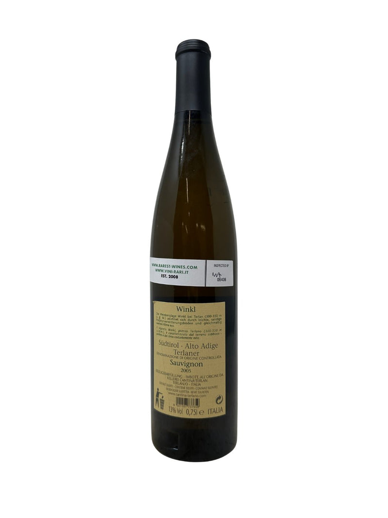 Sauvignon “Winkl” - 2005 - Cantina Terlano - Rarest Wines