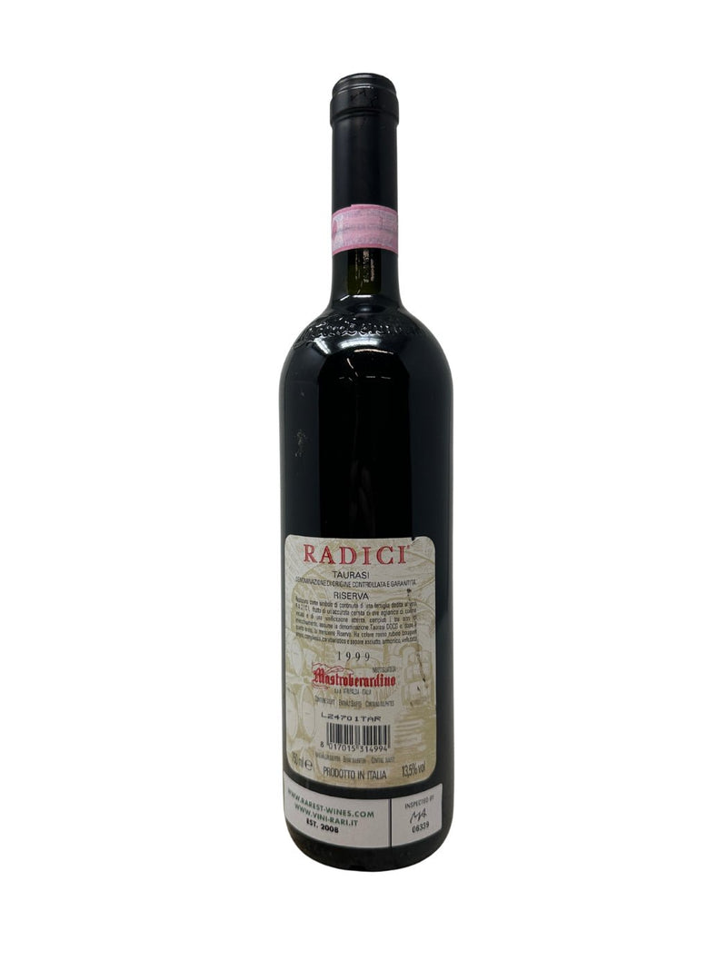Taurasi "Riserva Radici” - 1999 - Mastroberardino - Rarest Wines