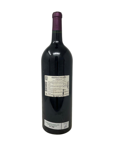 1,5L Chateau Villars - 2011 - Fronsac - Rarest Wines