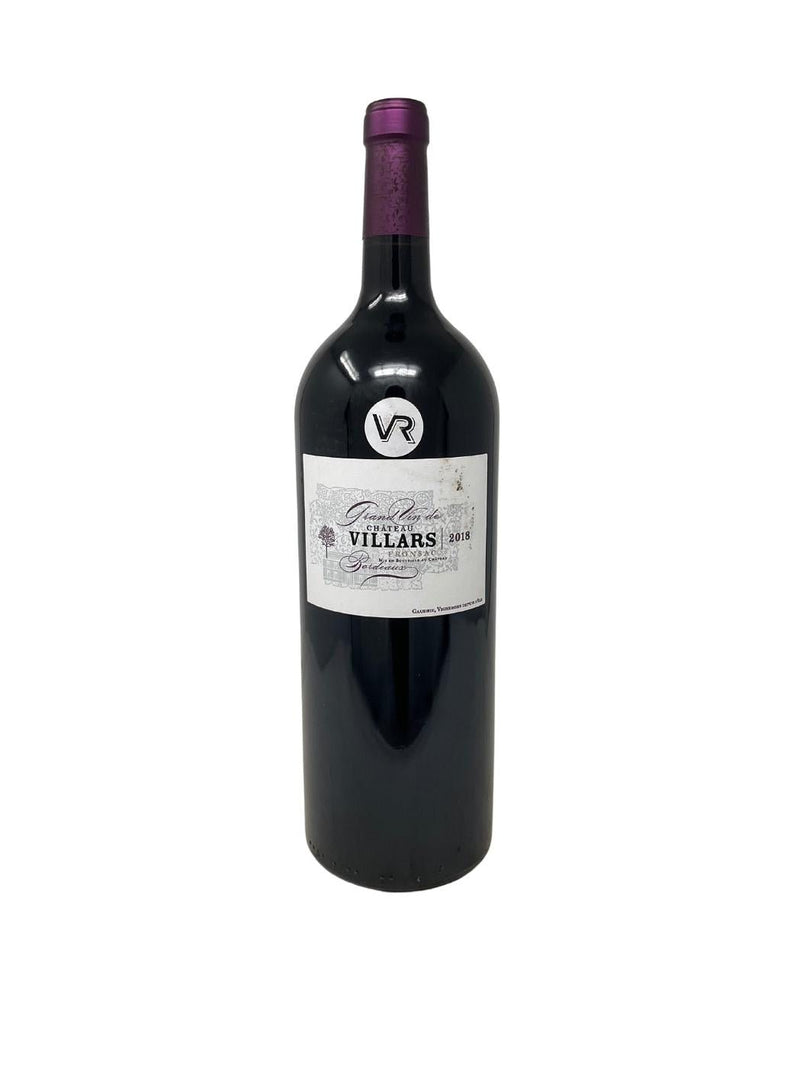 1,5L Chateau Villars - 2018 - Fronsac - Rarest Wines