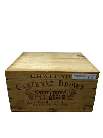 6x Chateau Cantenac Brown - 1992 - Margaux - Rarest Wines