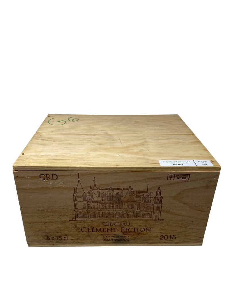6x Chateau Clement Pichon - 2015 - Haut Medoc - Rarest Wines