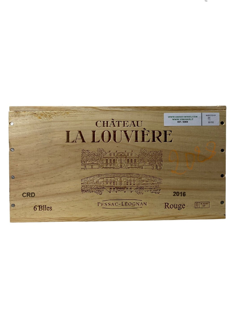 6x Chateau La Louviere - 2016 - Pessac Leognan - Rarest Wines