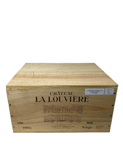 6x Chateau La Louviere - 2016 - Pessac Leognan - Rarest Wines