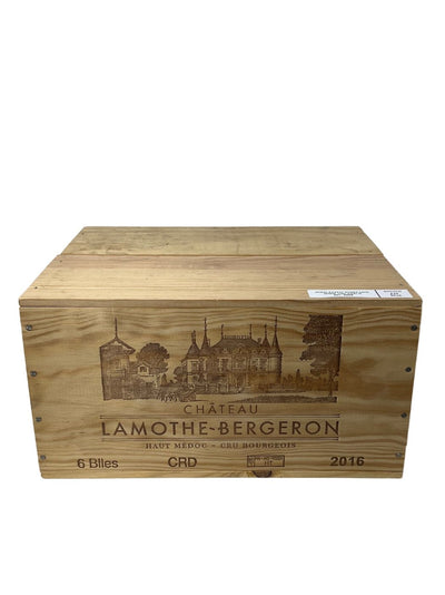 6x Chateau Lamothe Bergeron - 2016 - Haut Medoc - Rarest Wines