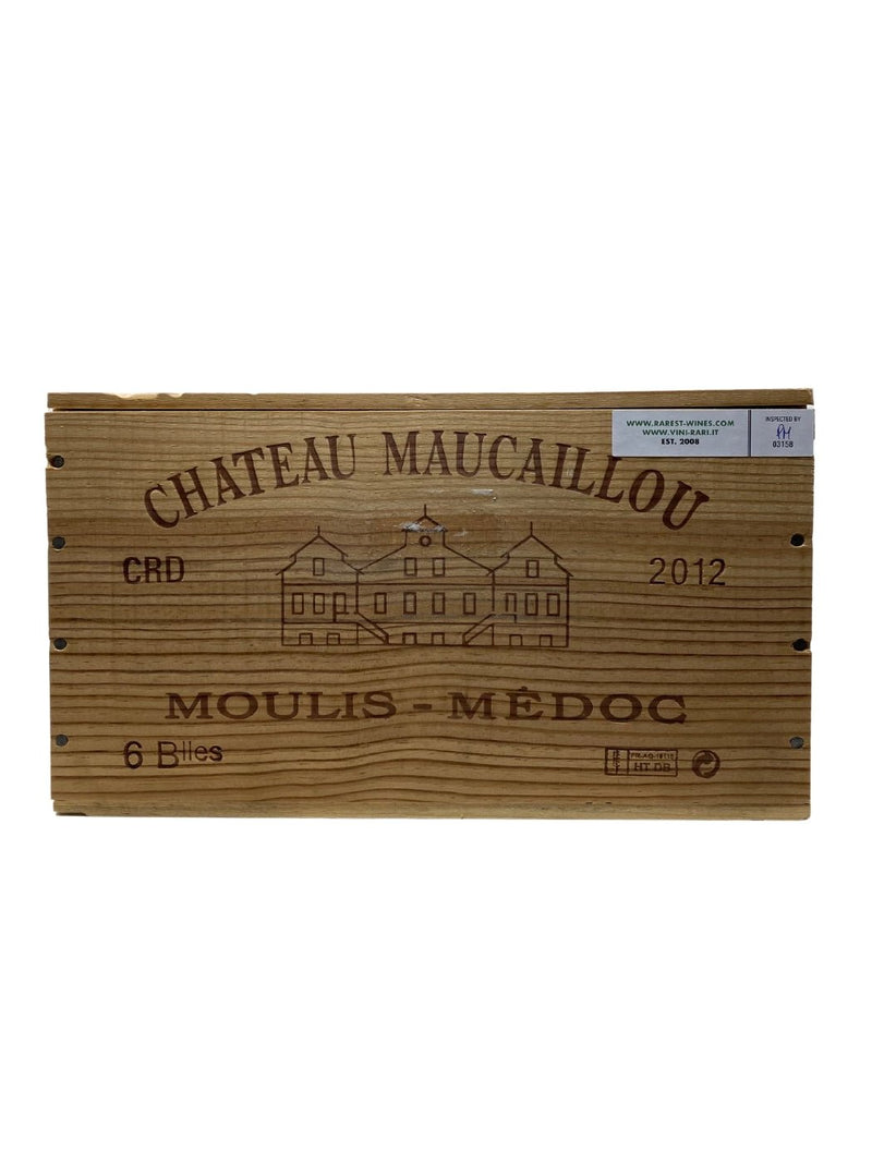 6x Chateau Maucaillou - 2012 - Moulis Medoc - Rarest Wines