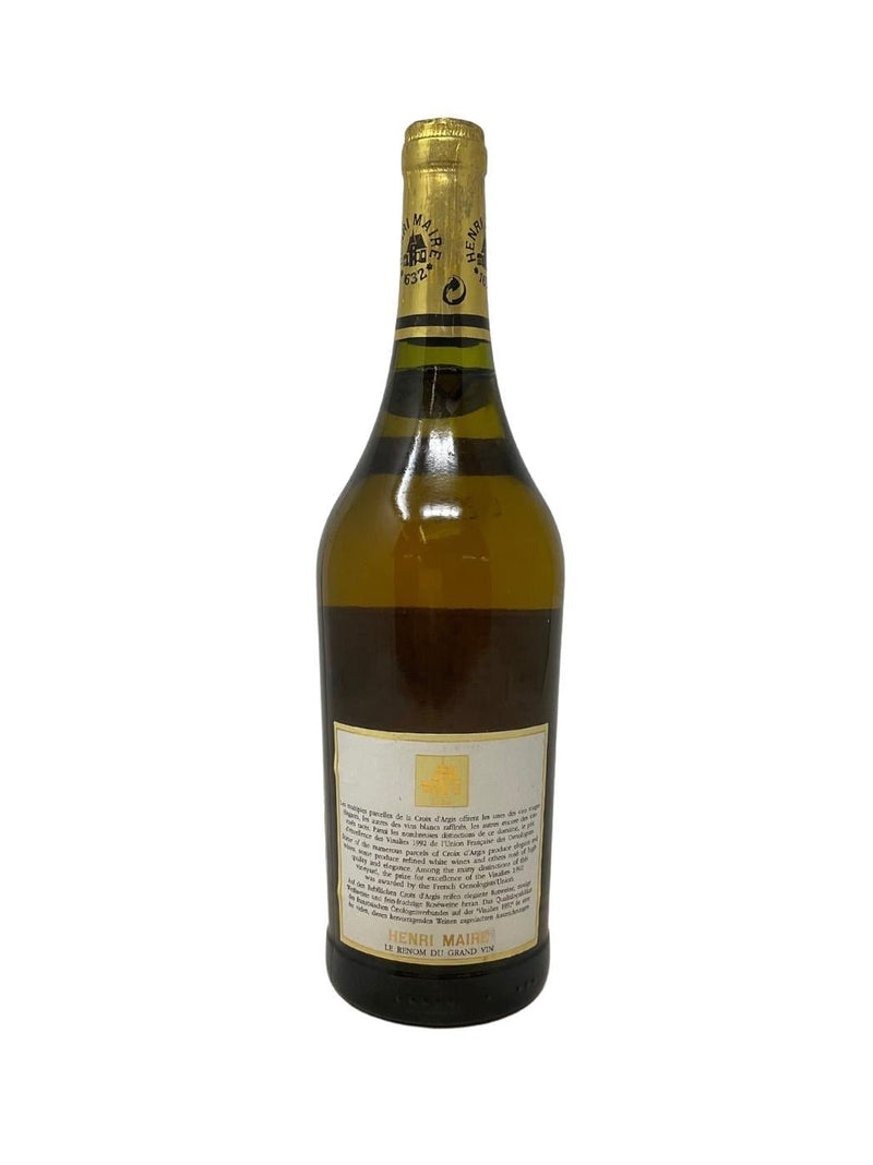 Arbois “Domaine de la Croix d’Argis” - 1993 - Henri Maire - Rarest Wines