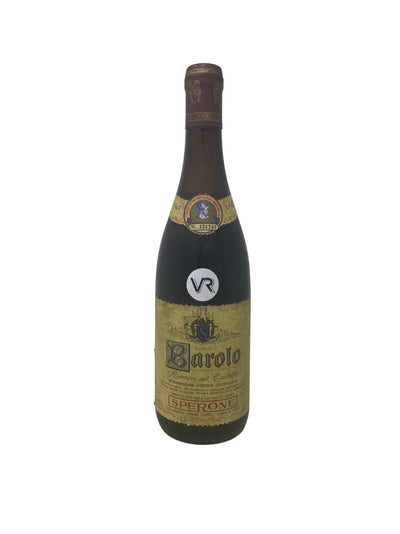 Barolo - 1967 - Giacomo Sperone - Rarest Wines