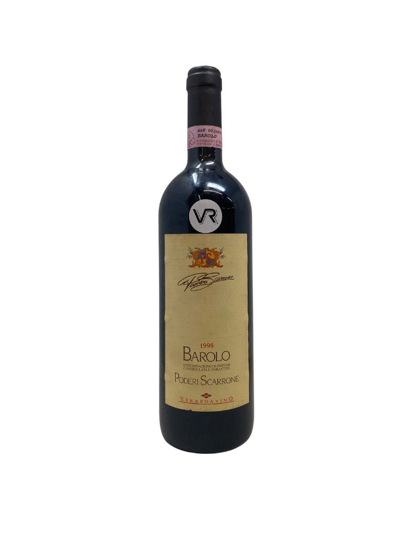 Barolo "Poderi Scarrone" - 1998 - Terre da Vino - Rarest Wines