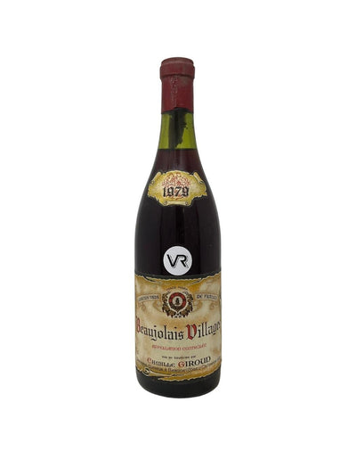 Beaujolais Villages - 1979 - Camille Giroud - Rarest Wines