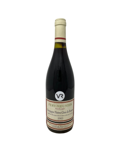 Bourgogne Hautes Cotes de Beaune - 2003 - Fery Meunier - Rarest Wines