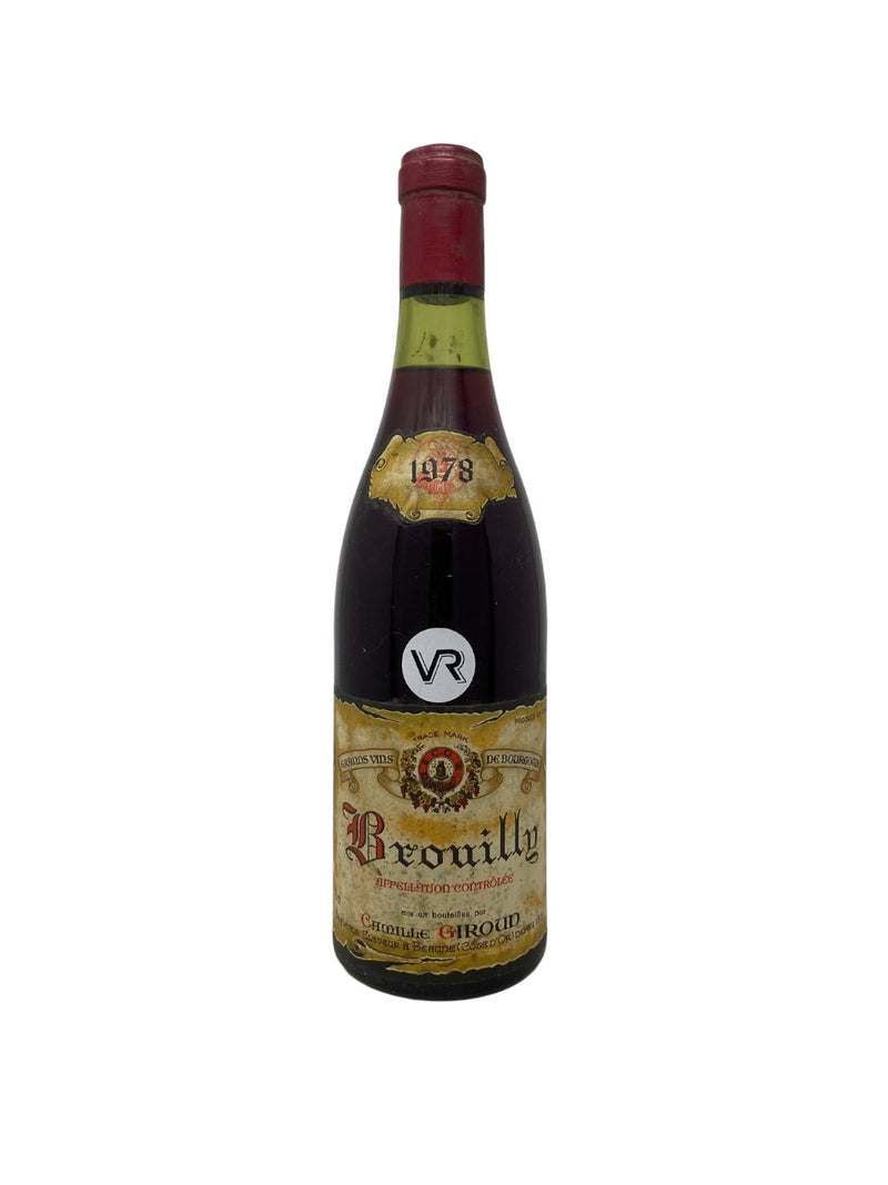 Brouilly - 1978 - Camille Giroud - Rarest Wines
