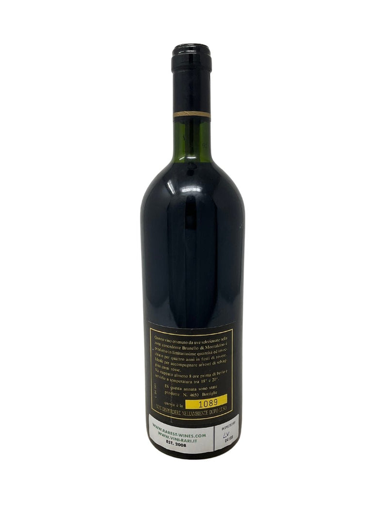 Brunello di Montalcino - 1989 - La Fornacina - Rarest Wines
