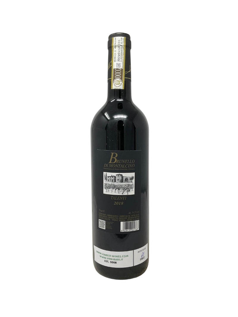 Brunello di Montalcino - 2018 - Talenti - Rarest Wines