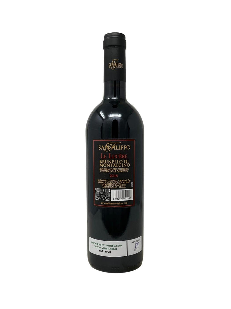 Brunello di Montalcino "Le Lucére" - 2018 - San Filippo - Rarest Wines