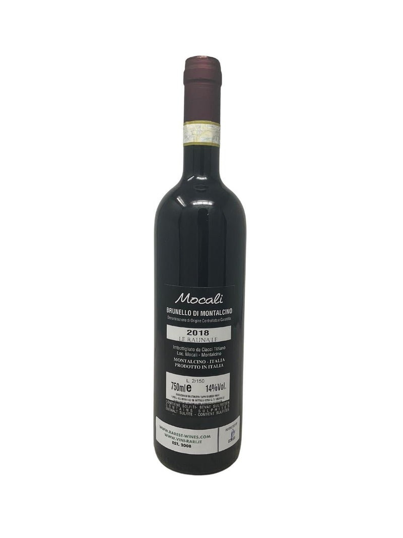 Brunello di Montalcino "Le Raunate" - 2018 - Mocali - Rarest Wines