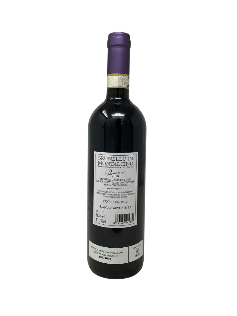Brunello di Montalcino "Pomona" - 2018 - Villa Poggio Salvi - Rarest Wines
