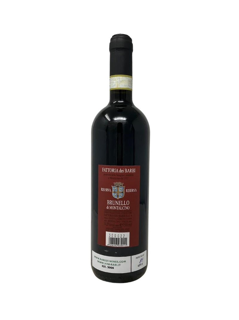 Brunello di Montalcino Riserva - 2017 - Barbi - Rarest Wines