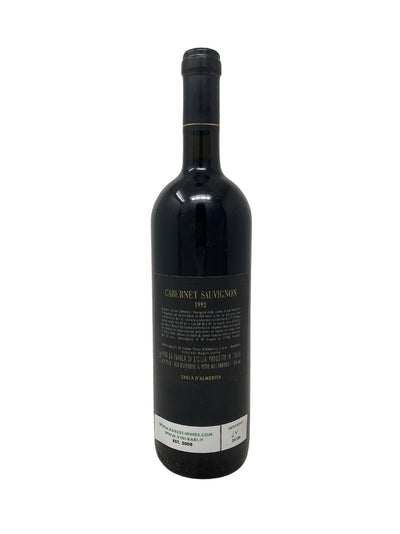 Cabernet Sauvignon "Tasca d'Almerita" - 1992 - Tenuta Regaleali - Rarest Wines