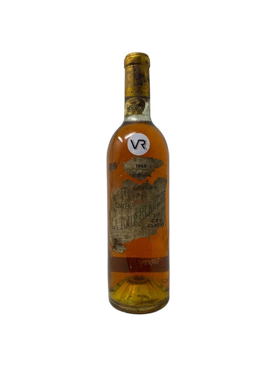 Chateau La Tour Blanche - 1959 - Sauternes - Rarest Wines