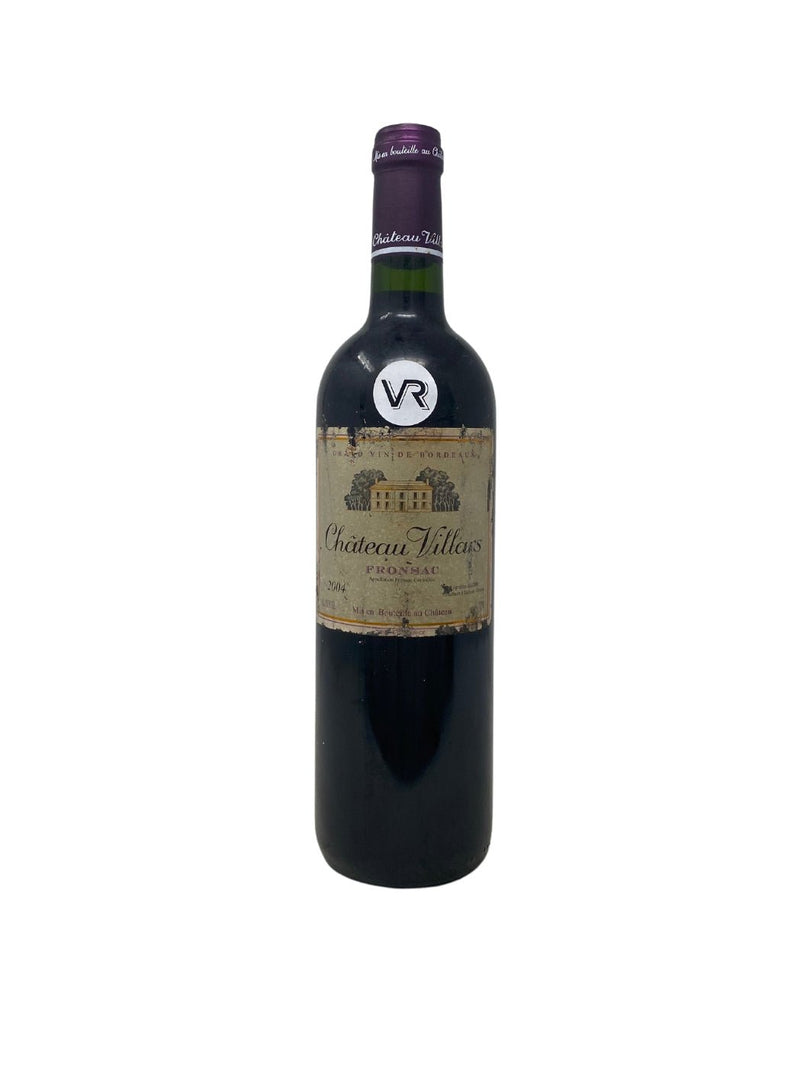 Chateau Villars - 2004 - Fronsac - Rarest Wines