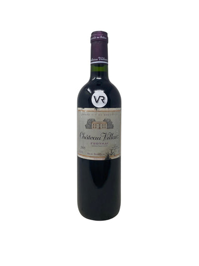 Chateau Villars - 2005 - Fronsac - Rarest Wines