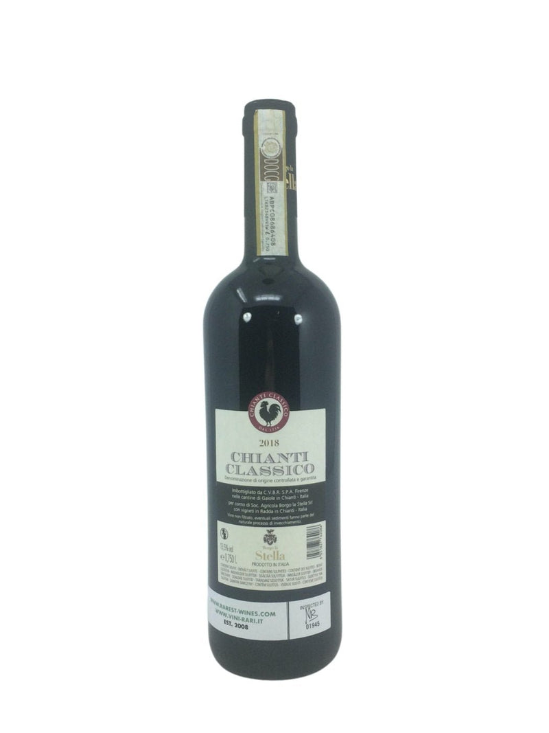 Chianti Classico - 2018 - Borgo “La Stella” - Rarest Wines