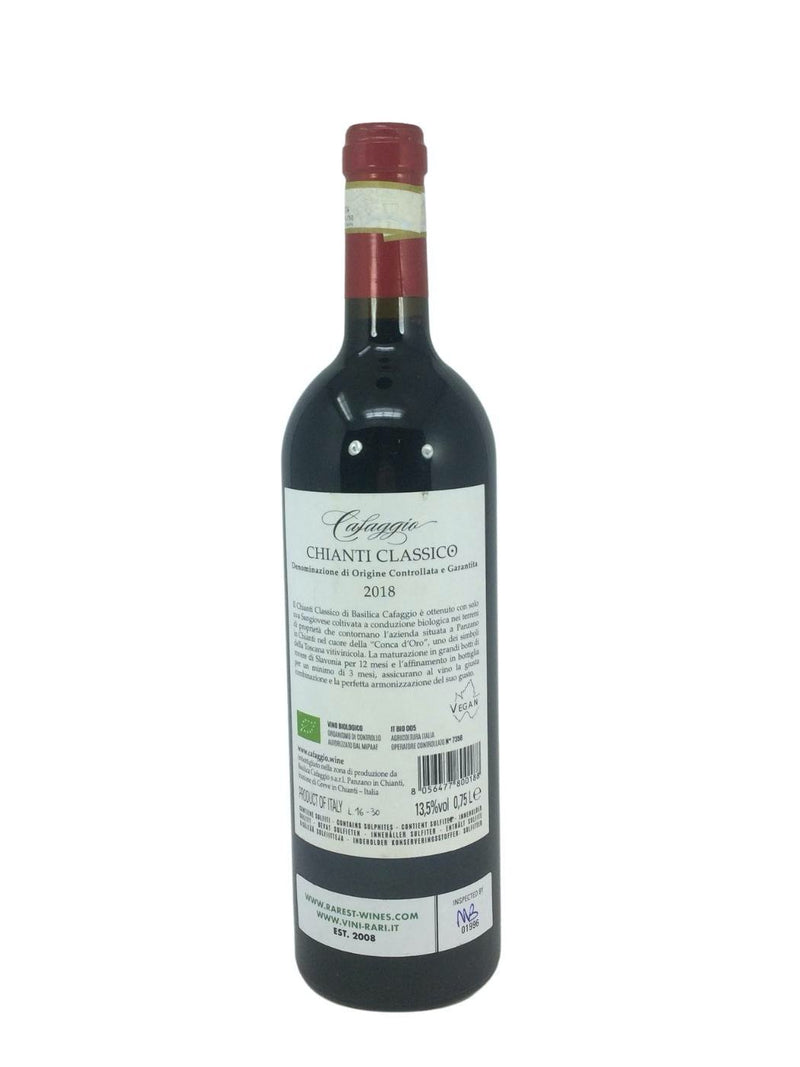 Chianti Classico - 2018 - Cafaggio - Rarest Wines