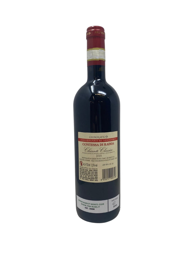 Chianti Classico - 2018 - Geografico Contessa di Radda - Rarest Wines