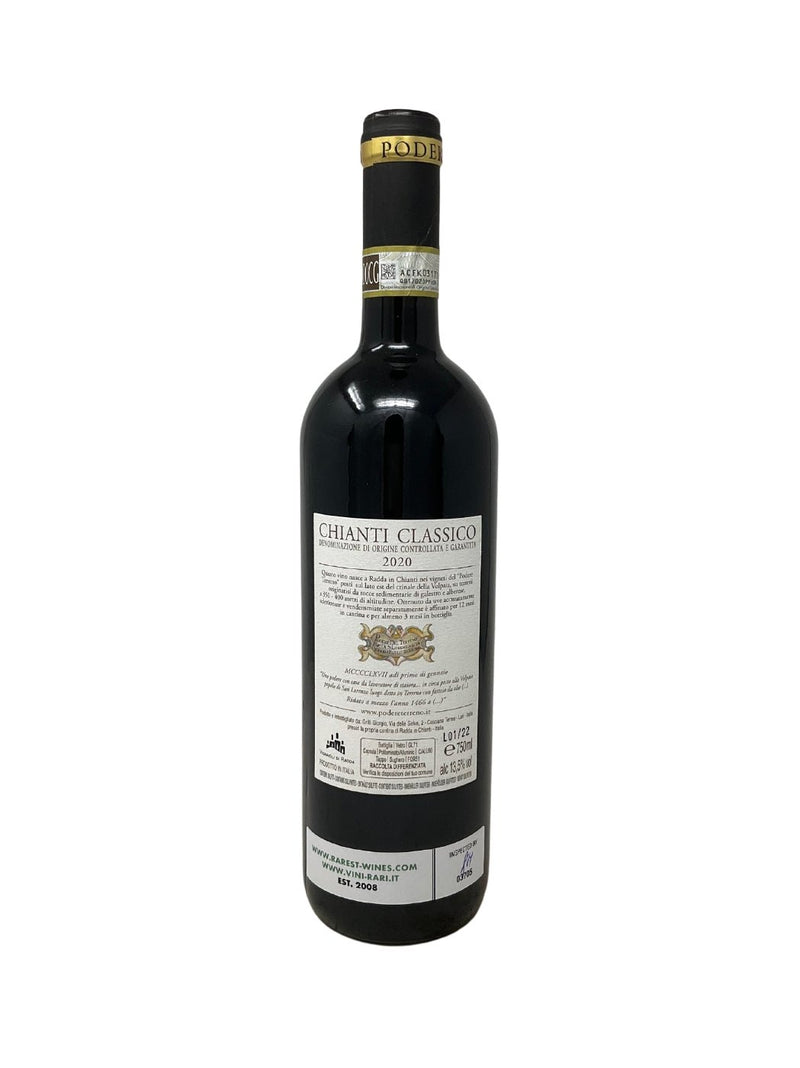 Chianti Classico - 2020 - Podere Terreno - Rarest Wines