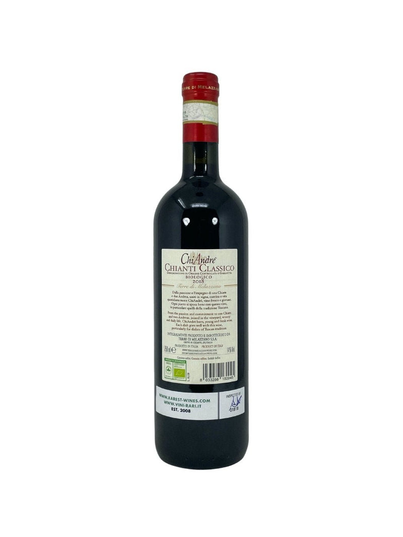 Chianti Classico “Chiandrè” - 2018 - Terre di Melazzano - Rarest Wines