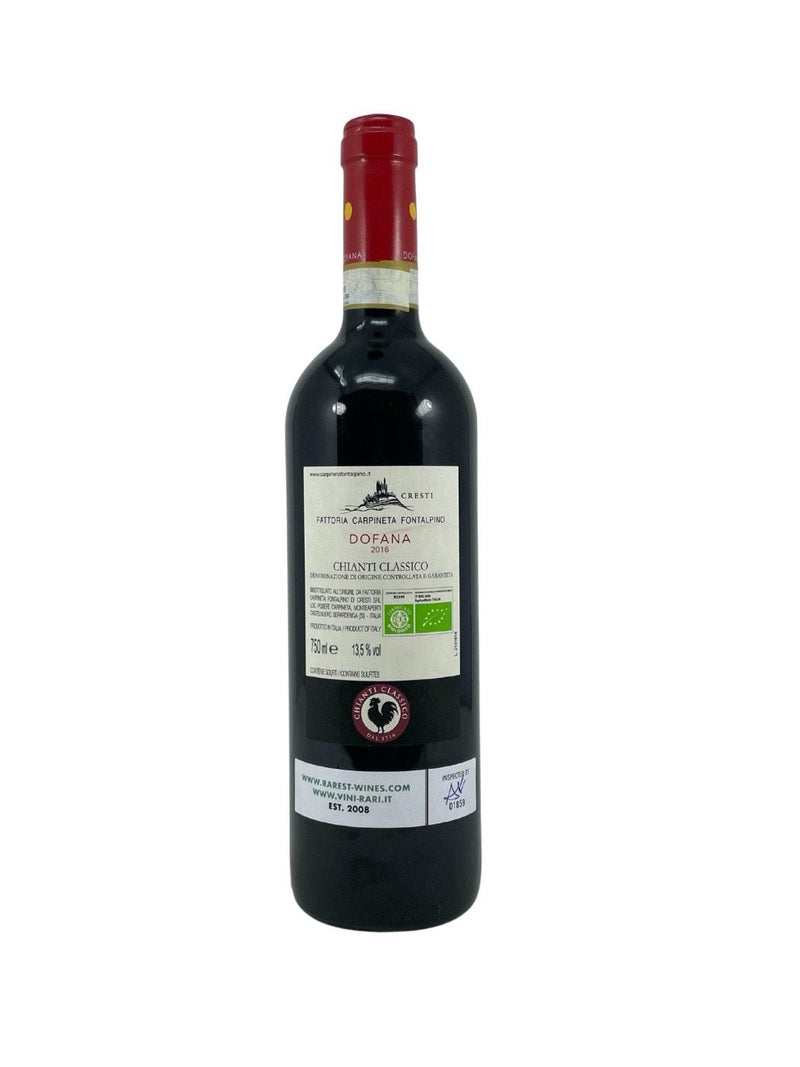Chianti Classico “Dofana” - 2016 - Fattoria Carpineta Fontalpino - Rarest Wines