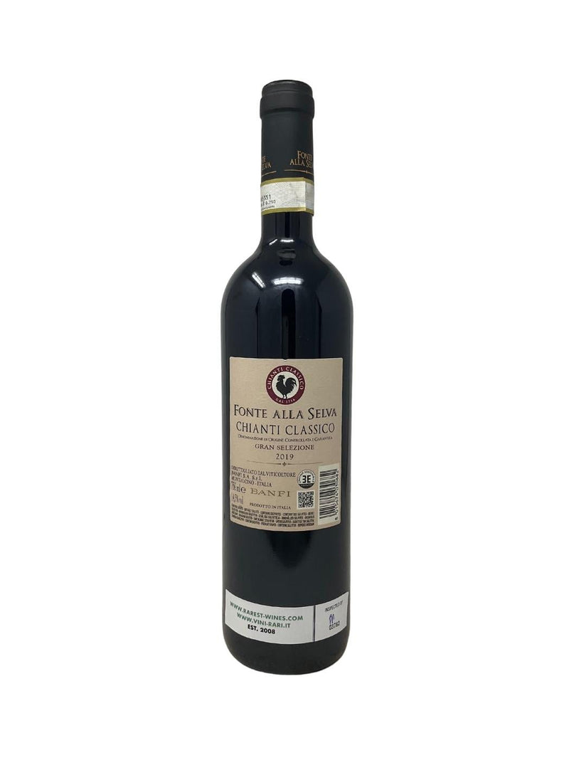 Chianti Classico Gran Selezione "Fonte alla Selva" - 2019 - Banfi - Rarest Wines