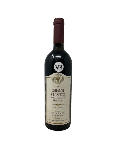 Chianti Classico Riserva - 1981 - Villa Banfi - Rarest Wines
