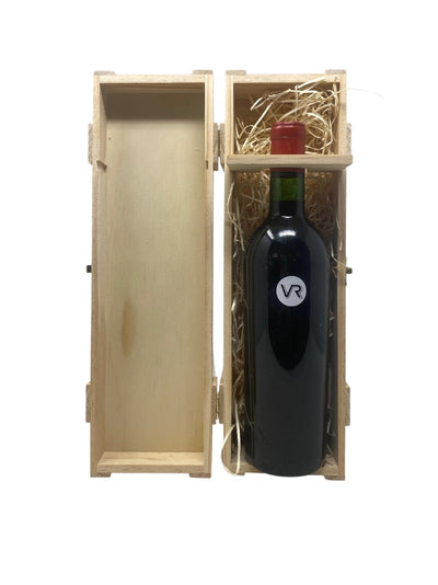Cofanetto regalo in legno per 1 bottiglia (vuoto) - Rarest Wines